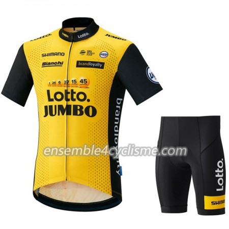 Tenue Maillot + Cuissard 2018 LottoNL-Jumbo N001